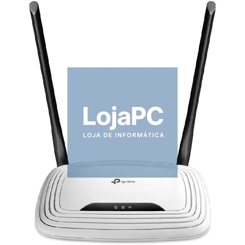 Router sem fios TP-Link TL-WR841N V14 300Mbps/ 2.4GHz/ 2 Antenas 5dBi/ WiFi 802.11n/g/b