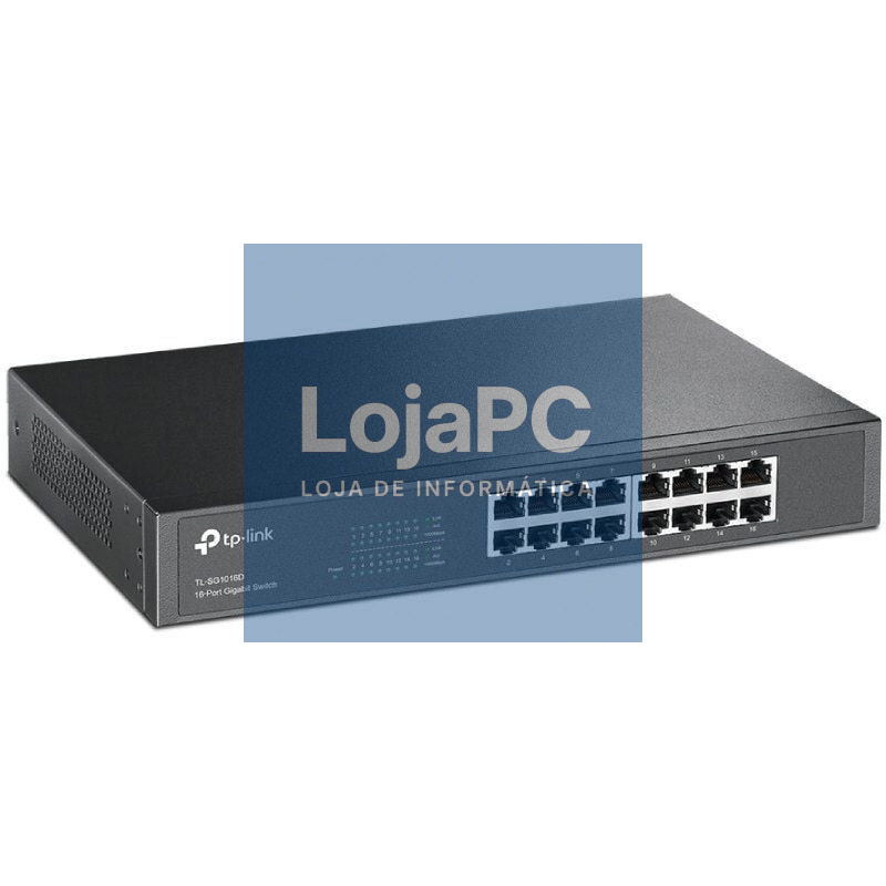 Switch TP-Link TL-SG1016D 16 Portas/ RJ-45 10/100/1000