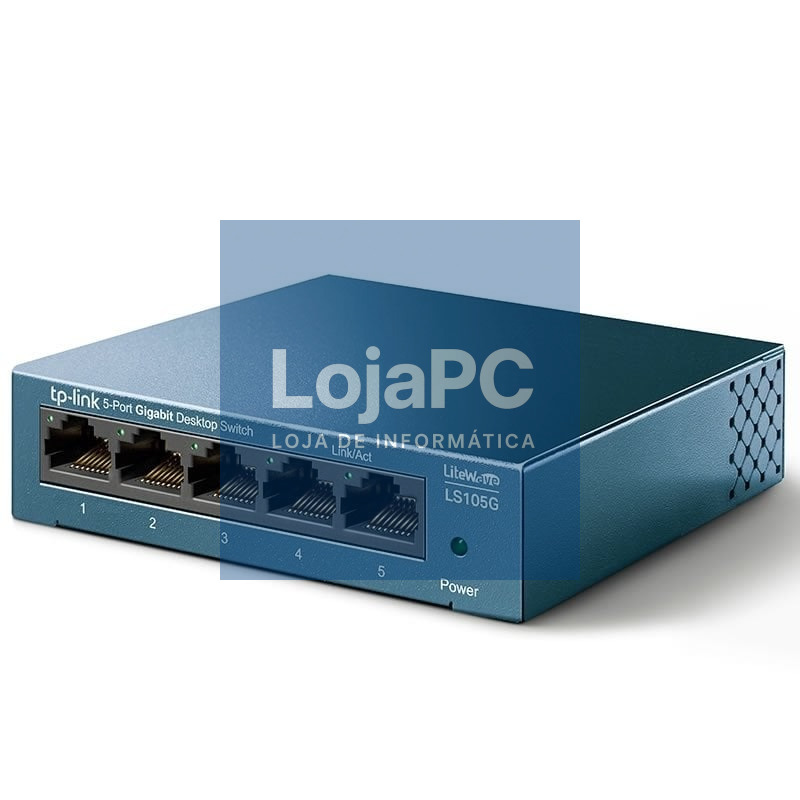 Switch TP-Link LS105G 5 Portas/ RJ-45 10/100/1000