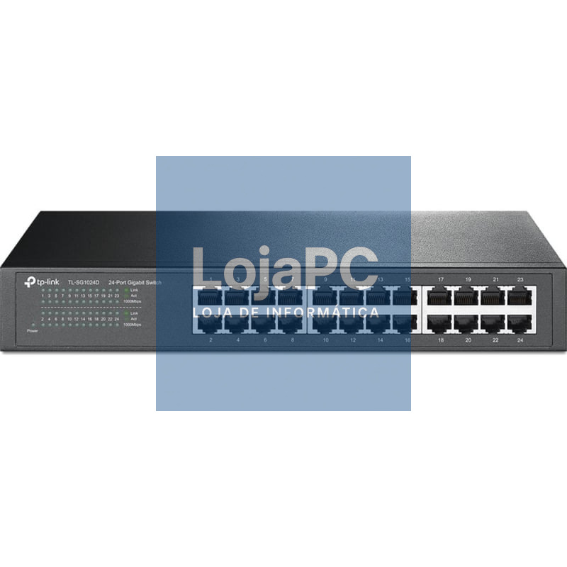 Switch TP-Link TL-SG1024D 24 Portas/ RJ-45 10/100/1000