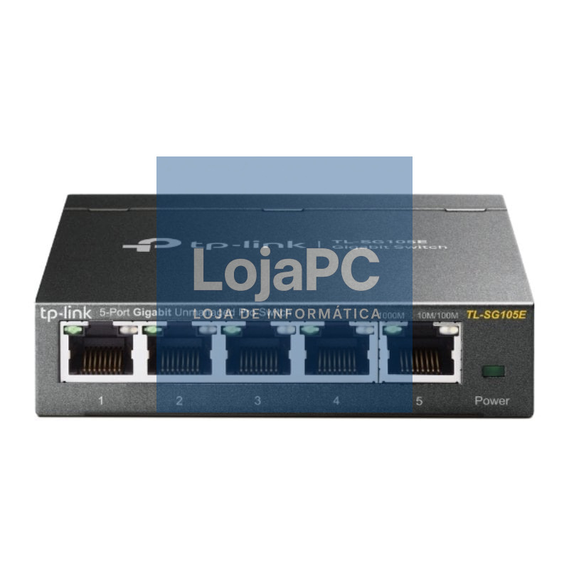 Switch TP-Link Easy Smart TL-SG105E V2 5 Portas/ RJ-45 10/100/1000