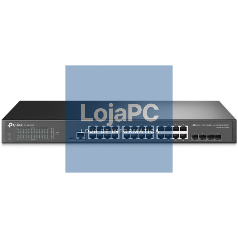 Switch Gerível TP-Link Omada TL-SG3428 28 Portas/ RJ-45 10/100/1000/ SFP