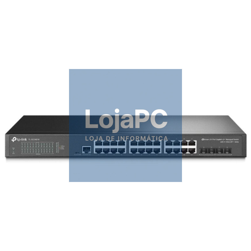 Switch Gerível TP-Link Omada TL-SG3428X 28 Portas/ RJ-45 10/100/1000/ SFP