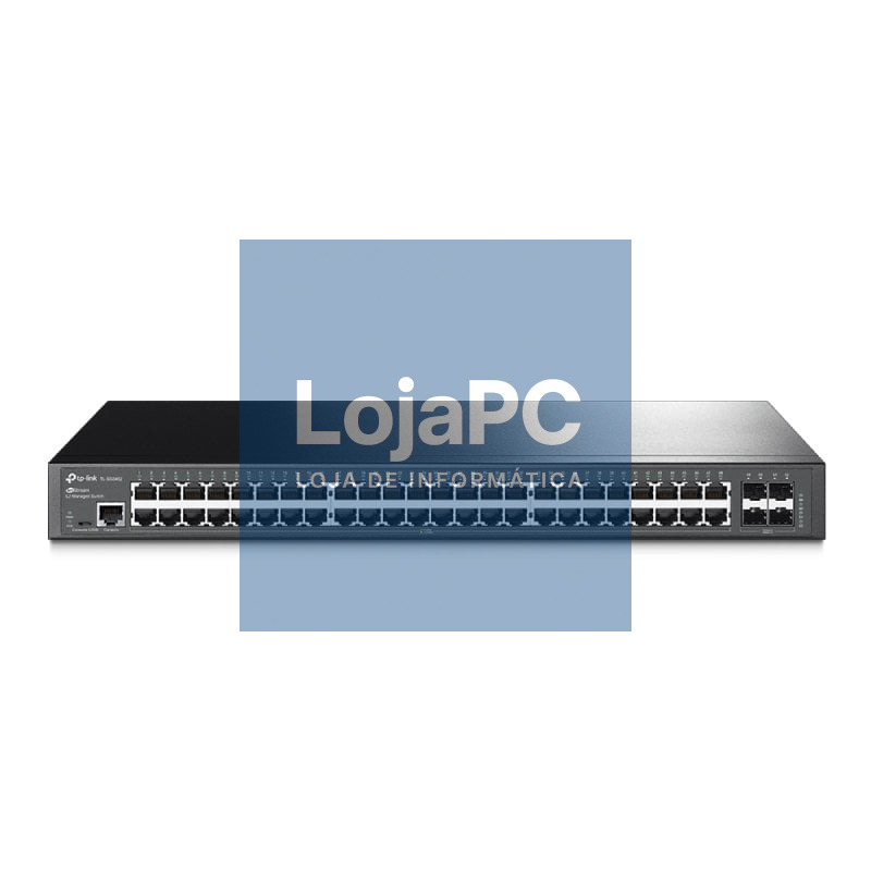 Switch Gerível TP-Link Omada JetStream TL-SG3452 52 Portas/ RJ-45 10/100/1000 SFP