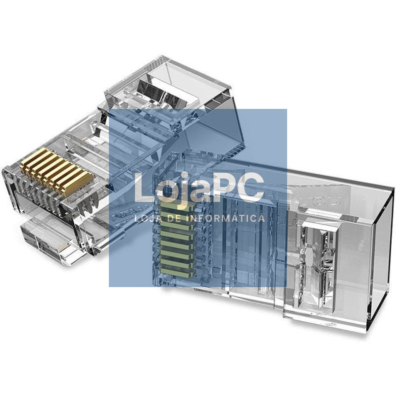 Conector RJ45 IDDR0-100/ Cat.6 UTP/ 100 uds