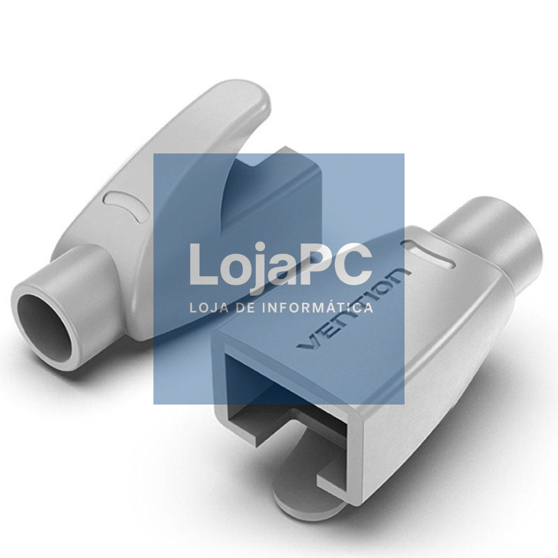 Capa Protectora RJ45 Vention IODH0-50/ 50 uds/ Cinzento