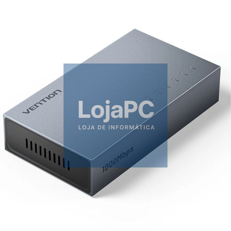 Switch Vention ITDH0-EU 5 Portas/ RJ-45 10/100/1000