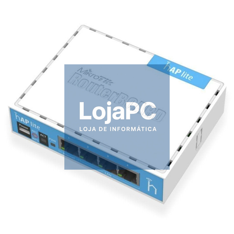 Ponto de acesso Mikrotik Hap Lite Classic RB941-2ND