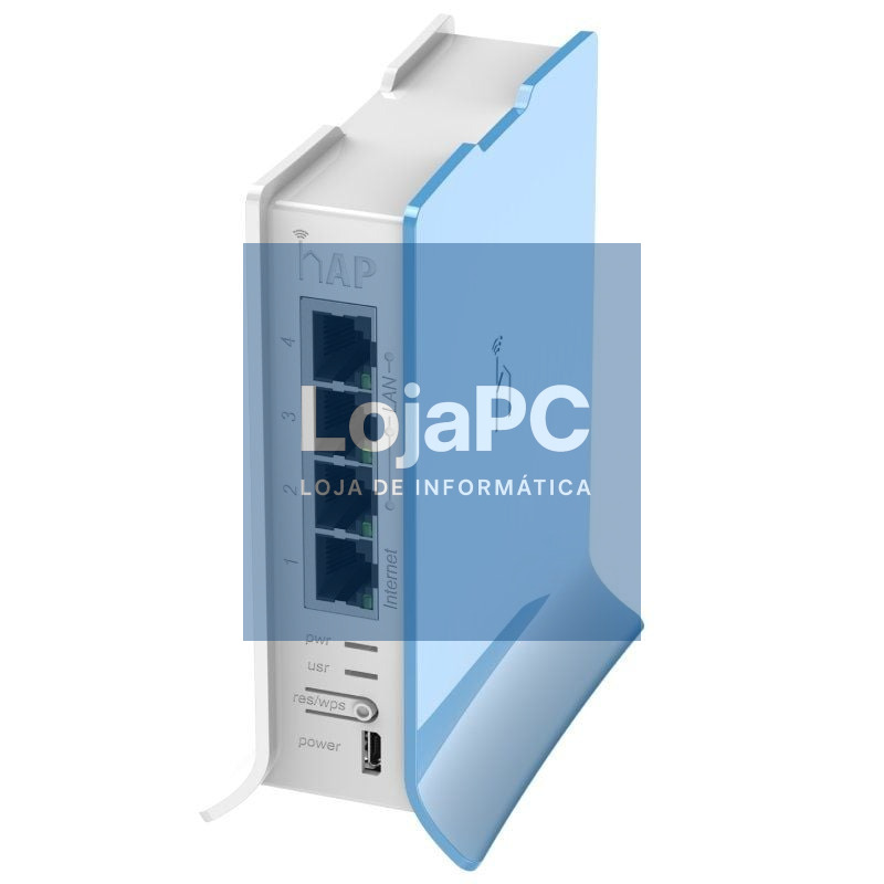 Ponto de acesso Mikrotik HAP Lite TC RB941-2nD-TC