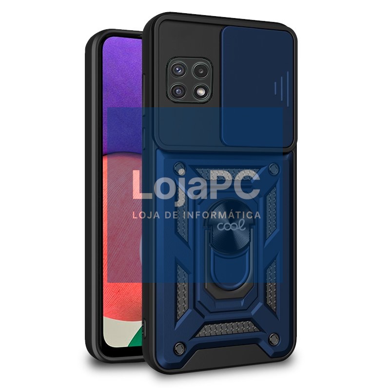 COOL Case for Samsung A226 Galaxy A22 5G Hard Ring Navy