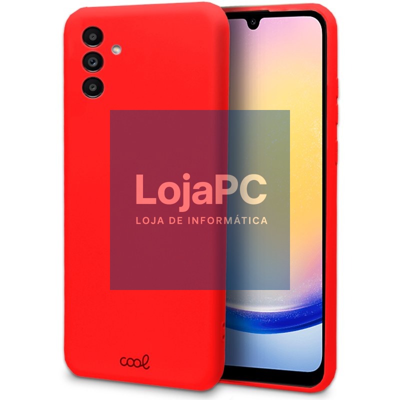 COOL Case for Samsung A256 Galaxy A25 5G Cover Red