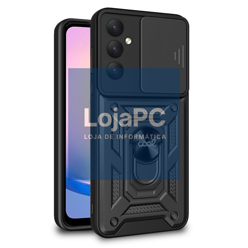 COOL Case for Samsung A256 Galaxy A25 5G Hard Ring Black