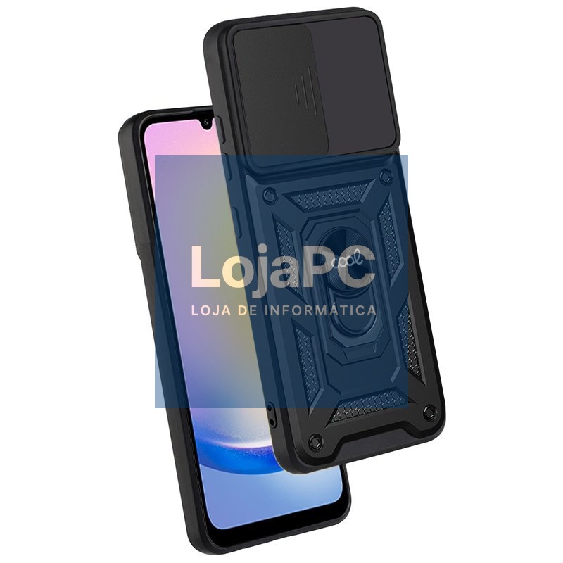 COOL Case for Samsung A256 Galaxy A25 5G Hard Ring Black — imagem 3