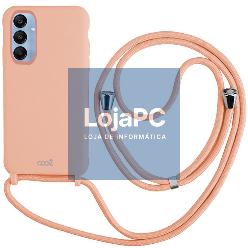 COOL Case for Samsung A256 Galaxy A25 5G Smooth Pink Cord