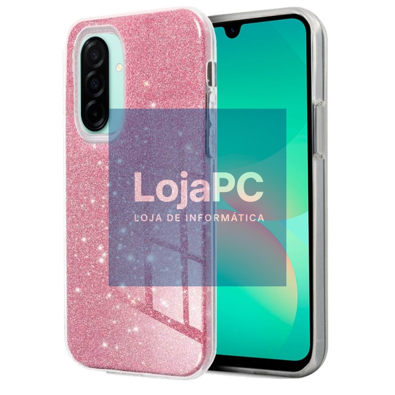COOL case for Samsung A266 Galaxy A26 5G / A17 / A17 5G Glitter Pink