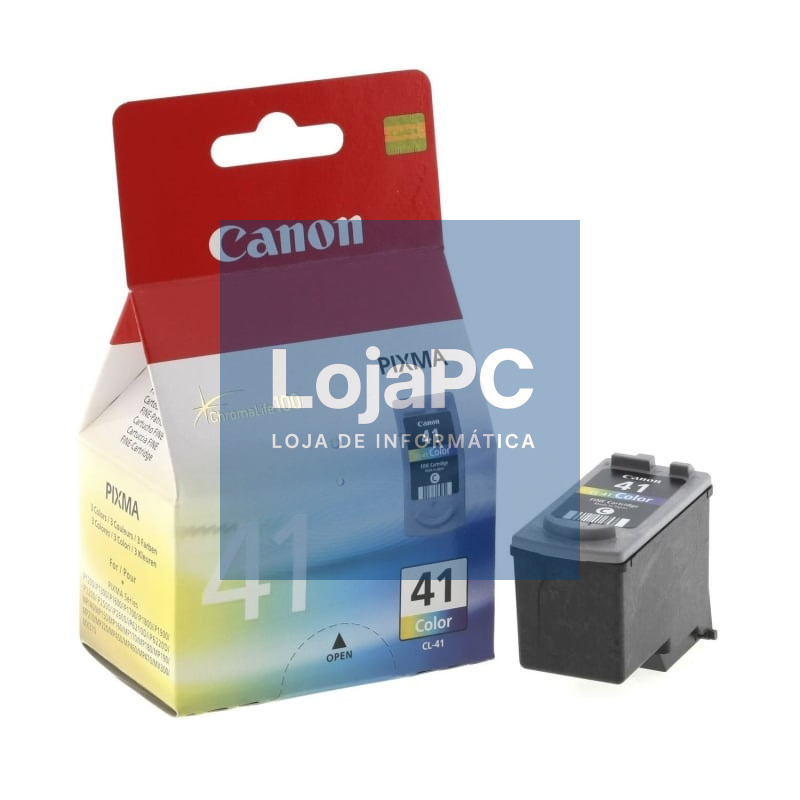 Tinteiro Original Canon CL-41/ Tricolor