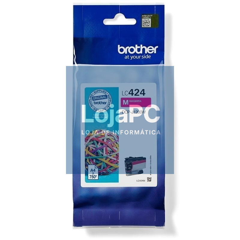 Tinteiro Original Brother LC424M/ Magenta