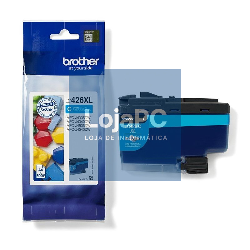 Tinteiro Original Brother LC-426 XL Alta Capacidade/ Ciano