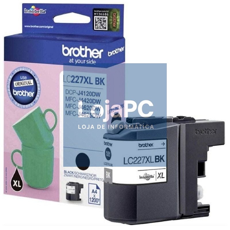 Tinteiro Original Brother LC-227 XL Alta Capacidade/ Preto