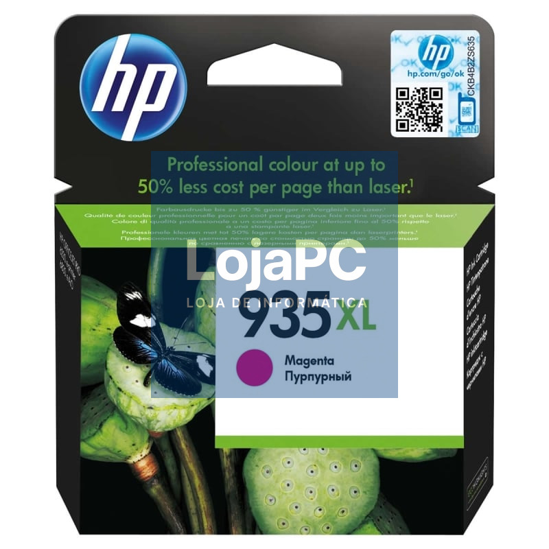 Tinteiro Original HP nº935 XL Alta Capacidade/ Magenta