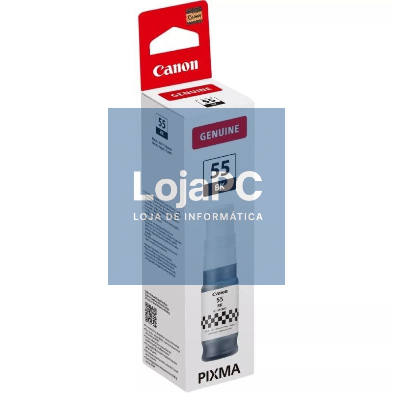 Frasco de tinta Original Canon GI-55/ Preto