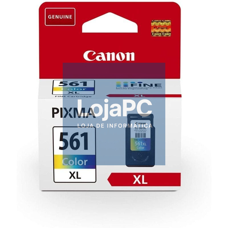 Tinteiro Original Canon CL-561XL Alta Capacidade/ Tricolor