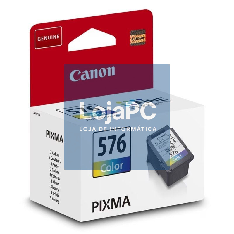 Tinteiro Original Canon CL-576/ Tricolor