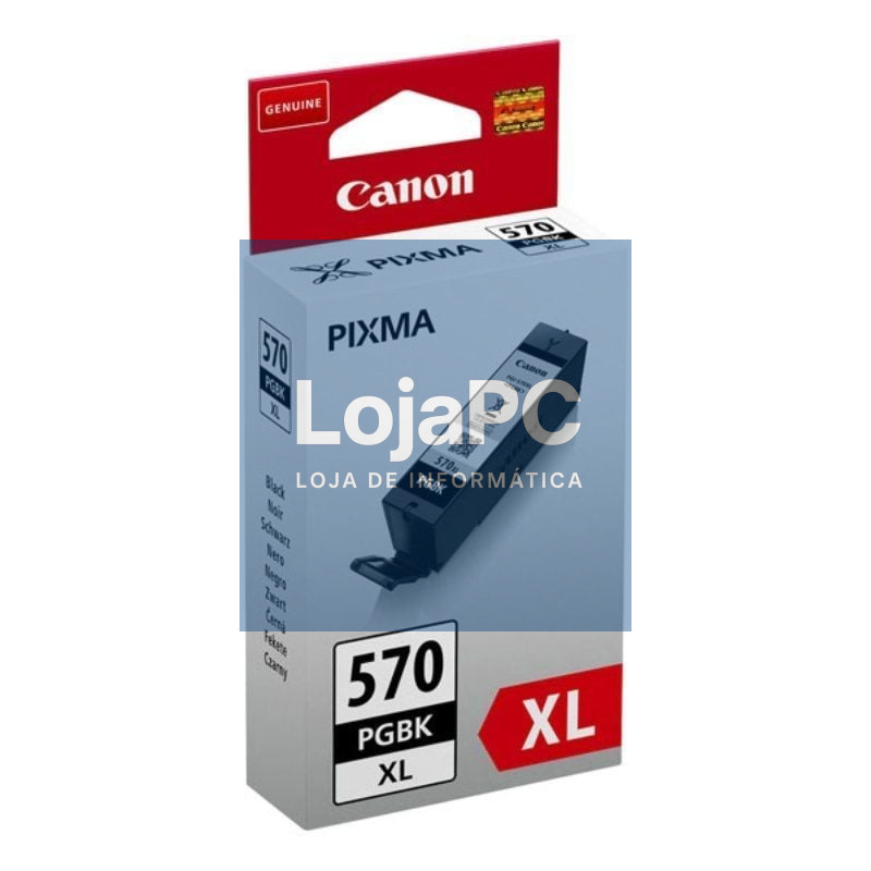 Tinteiro Original Canon PGI-570 PGBKXL Alta Capacidade/ Preto