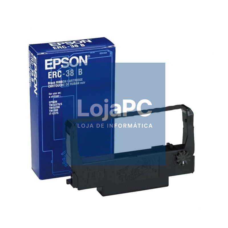 Cinta Matricial Epson ERC-38/ Preta