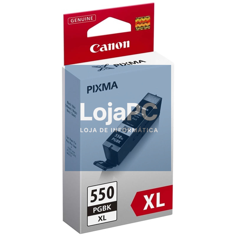 Tinteiro Original Canon PGI-550PGBK XL Alta Capacidade/ Preto