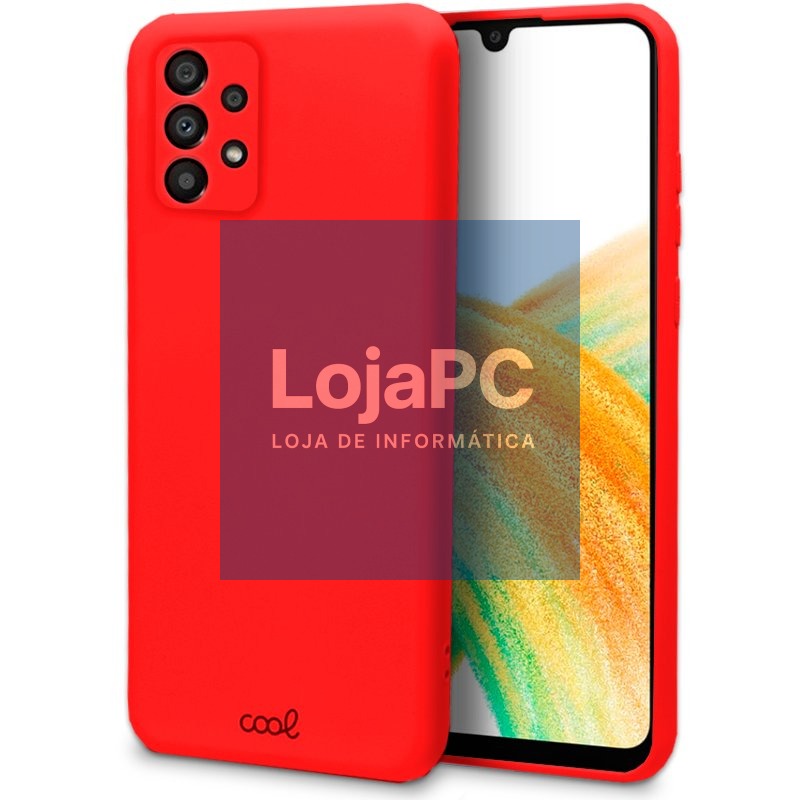 COOL Case for Samsung A336 Galaxy A33 5G Cover Red