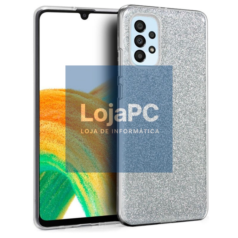 COOL case for Samsung A336 Galaxy A33 5G Glitter Silver