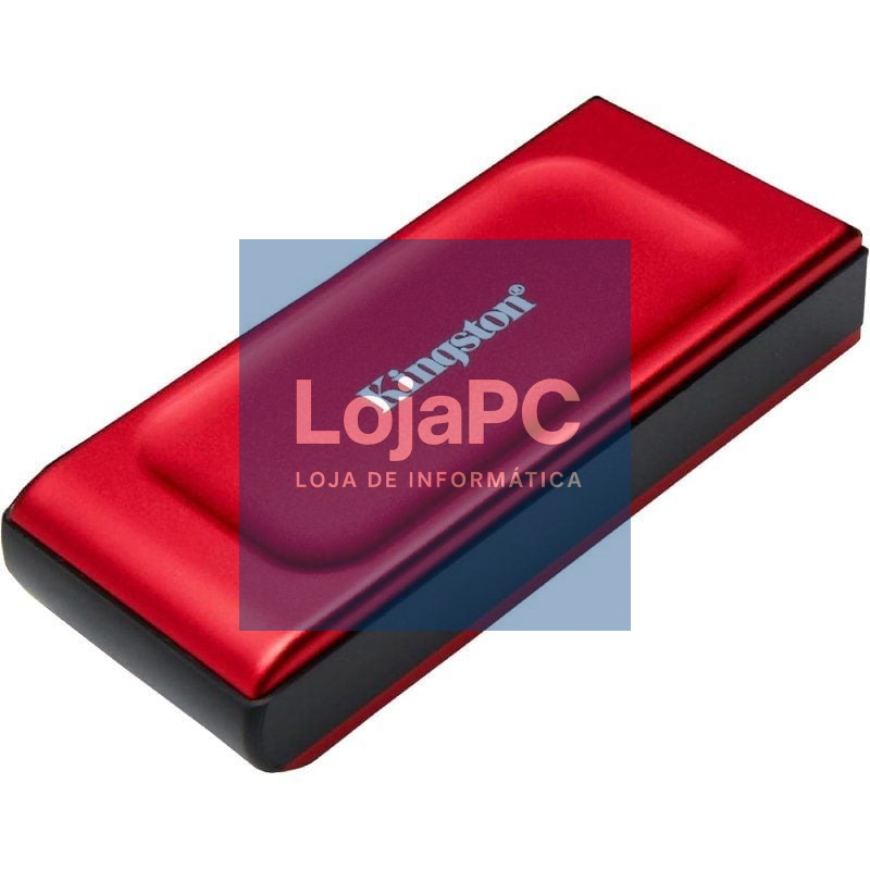 Disco externo SSD Kingston XS1000 1TB/ USB 3.2/ Vermelho