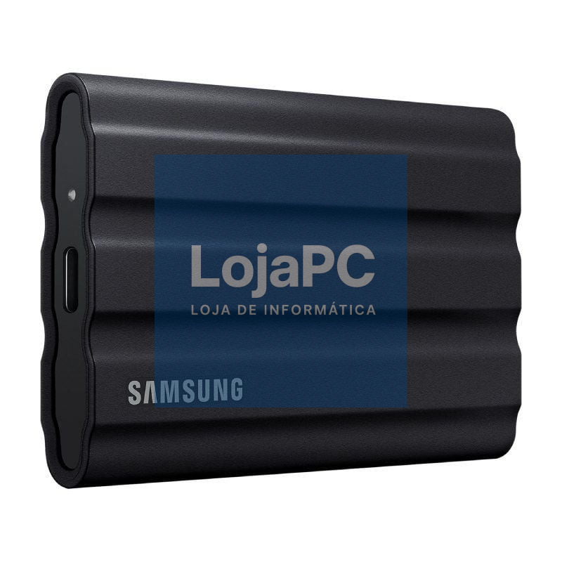 Disco externo SSD Samsung Portable T7 Shield 2TB/ USB 3.2/ Preto