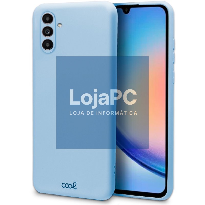 COOL Case for Samsung A346 Galaxy A34 5G Cover Blue