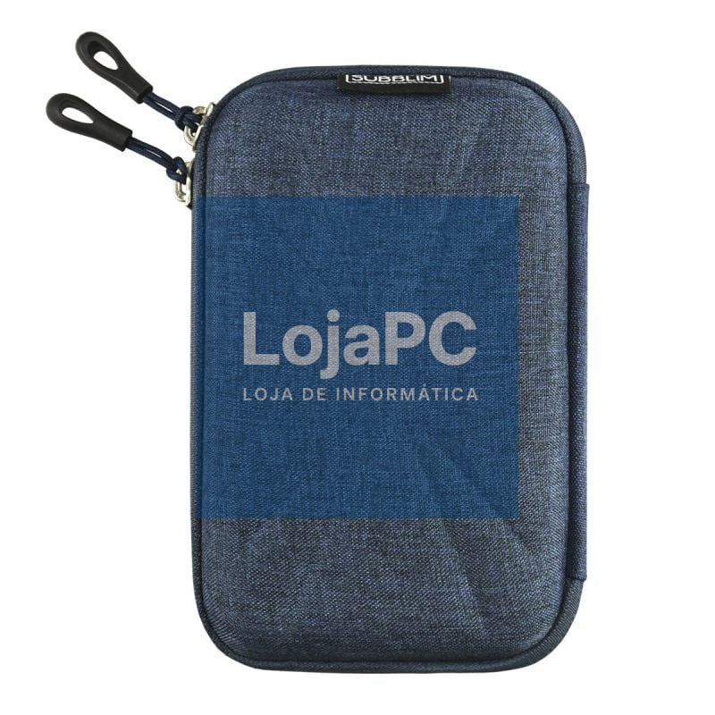 Capa para Disco externo de 2.5' Subblim HDD Business/ Azul Escuro