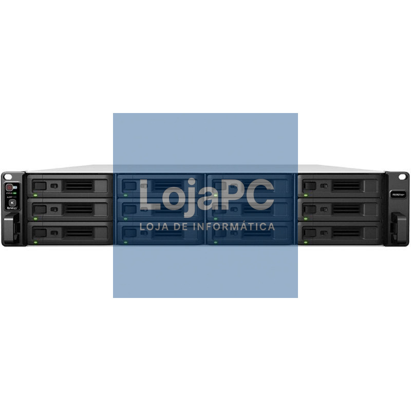 NAS Synology RackStation RS3621XS+/ 12 Baía 3.5'- 2.5'/ 8GB DDR4/ Formato Rack