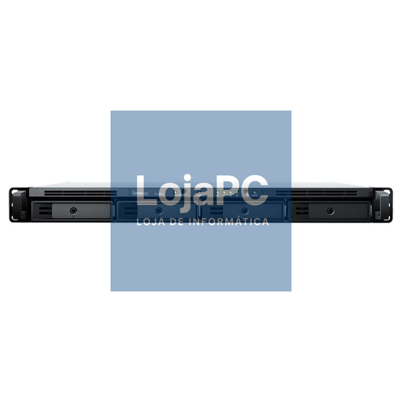 NAS Synology RackStation RS422+/ 4 Baía 3.5'- 2.5'/ 2GB DDR4/ Formato Rack