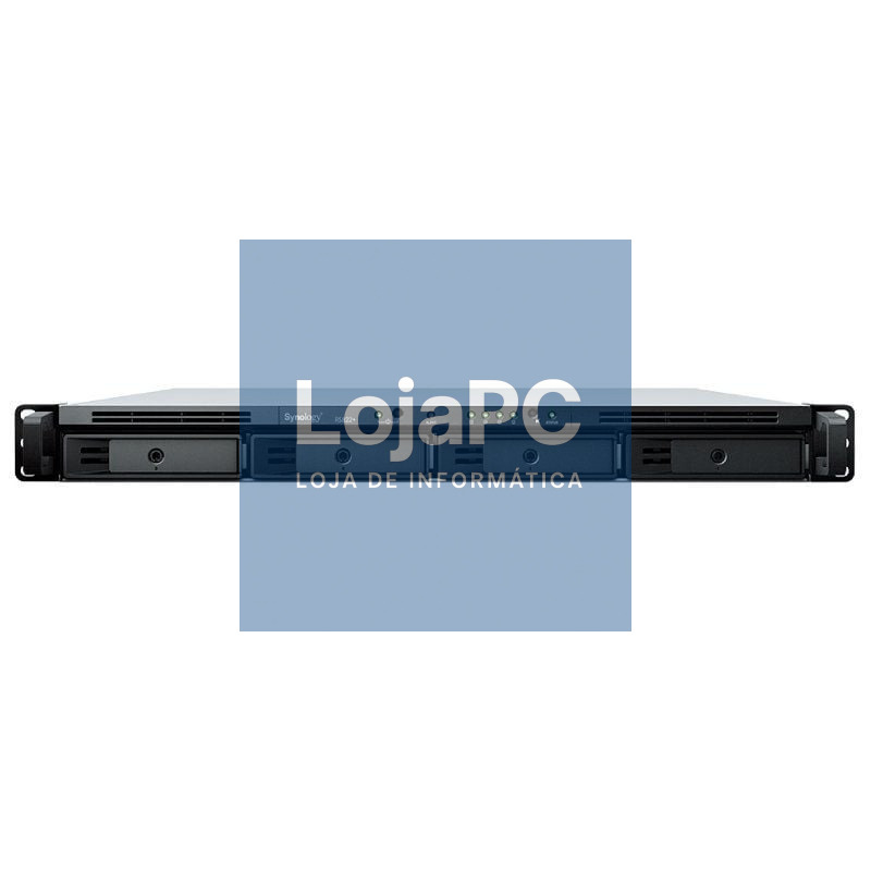 NAS Synology RackStation RS822+/ 4 Baía 3.5'- 2.5'/ 2GB DDR4/ Formato Rack