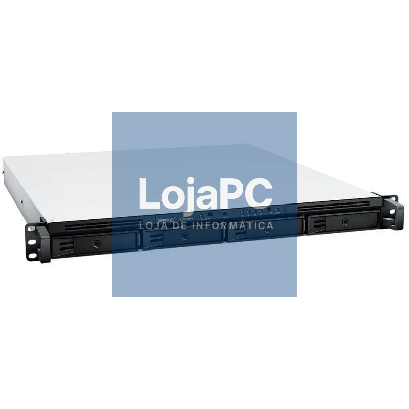NAS Synology RackStation RS822RP+/ 4 Baía 3.5'- 2.5'/ 2GB DDR4/ Formato Rack