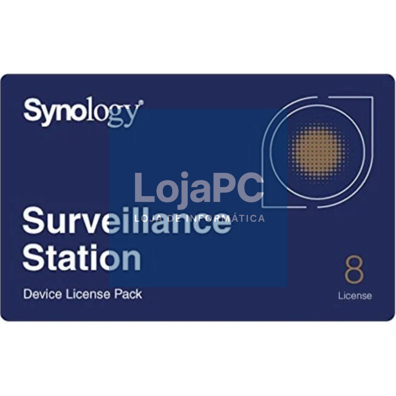 Licencia Física Synology Surveillance Device License Pack/ 8 Dispositivos