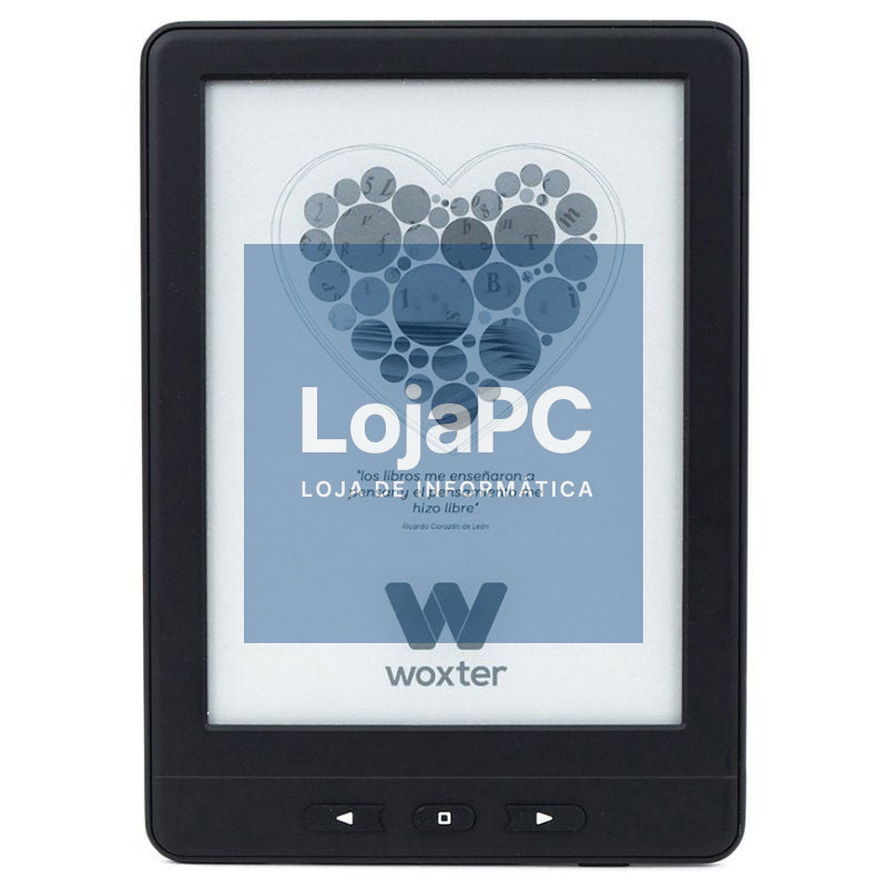 Libro Electrónico Ebook Woxter Scriba Paperlight TP/ 6' tactil retroiluminado Tinta Electrónica/ Preto