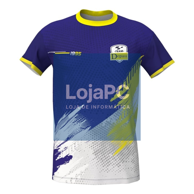Camiseta Depau Team de tecido tecnico - Talla L