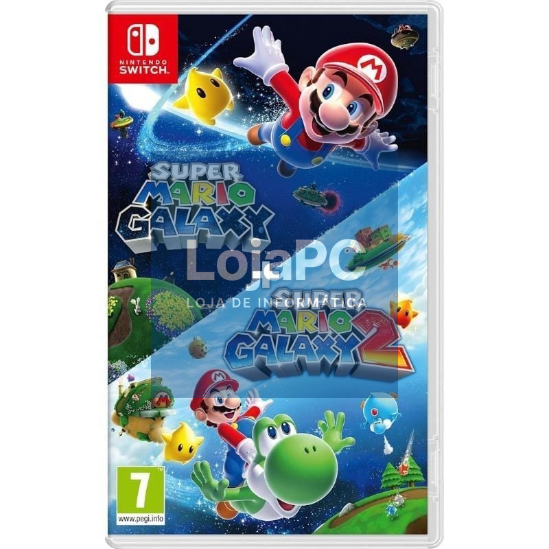 Jogo para Consola Nintendo Switch Super Mario Galaxy + Super Mario Galaxy 2