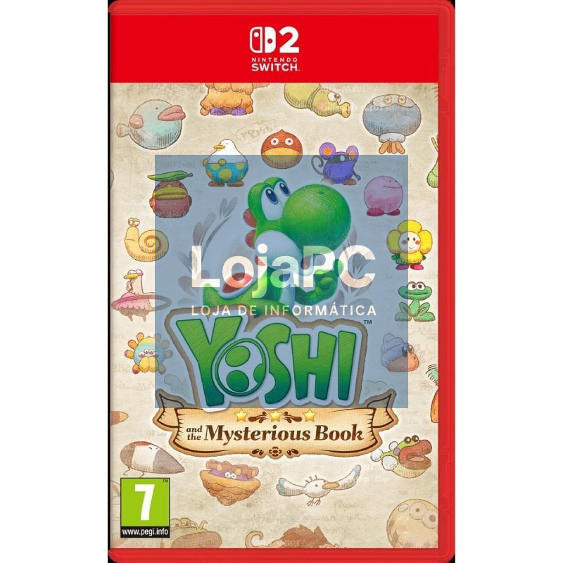 Jogo para Consola Nintendo Switch 2 Yoshi and the Mysterious Book