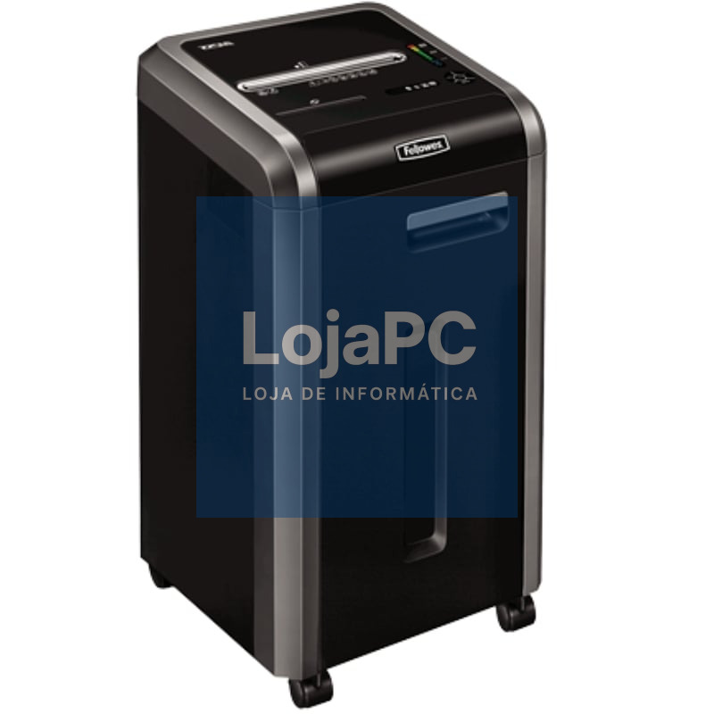 Destruidora Fellowes 225Mi/ Corte en Micropartículas de 2 x 12mm/ Preta