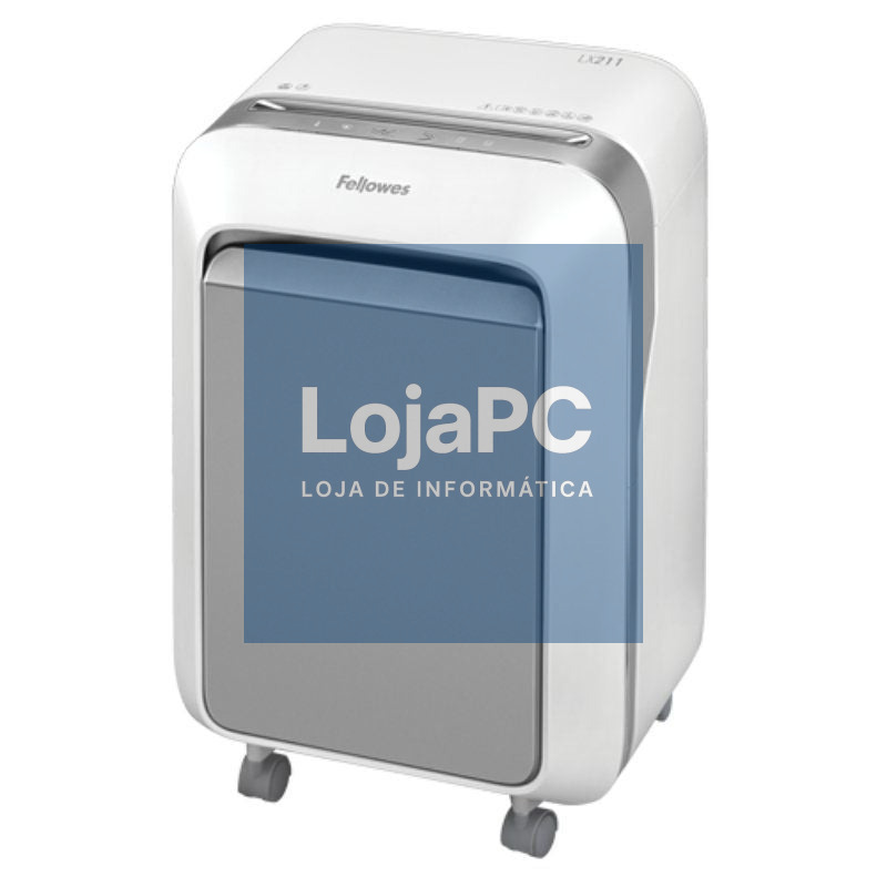 Destruidora Fellowes LX211/ Microcorte de 2 x 12mm/ Branca