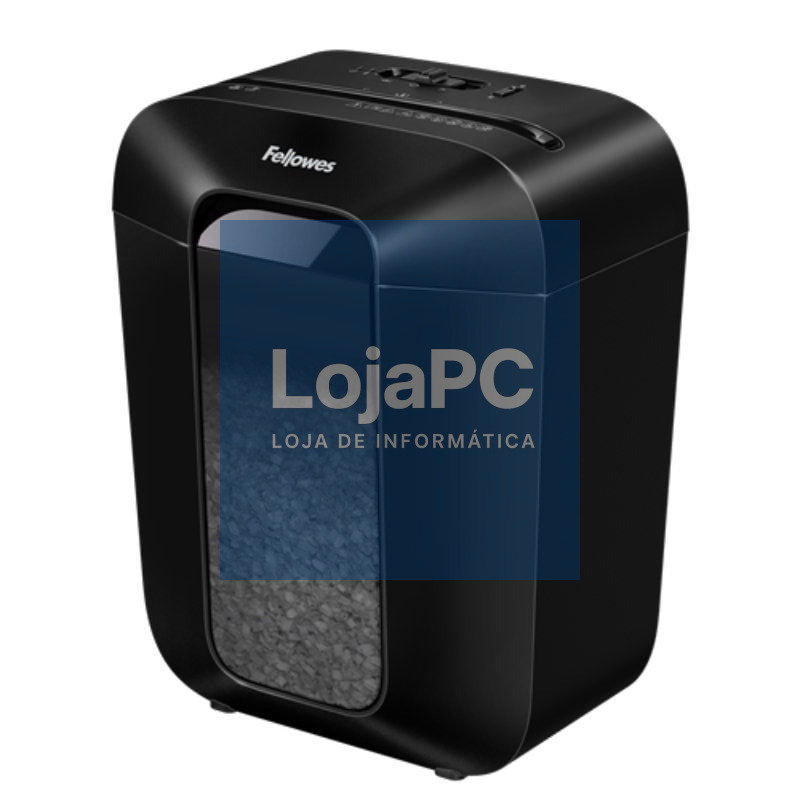 Destruidora Fellowes LX41/ Minicorte de 4 x 12mm/ Preta