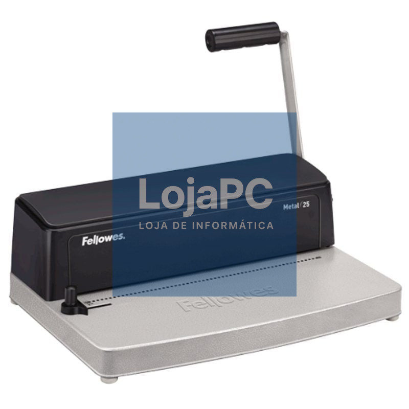Encuadernadora Fellowes Metal 25/ Grafito