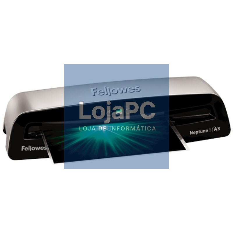 Plastificadora Fellowes Neptune 3 A3/ até A3 y 175 Micras/ Prateado y Preta